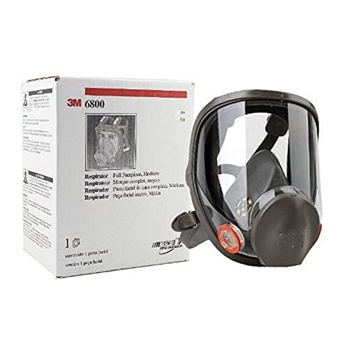 3M Full Face Reusable Respirator (6800 Size M)