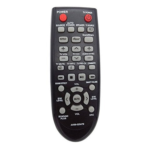 Samsung - AH59-02547B Soundbar Remote Control for HWF450 & HW-F450 Systems