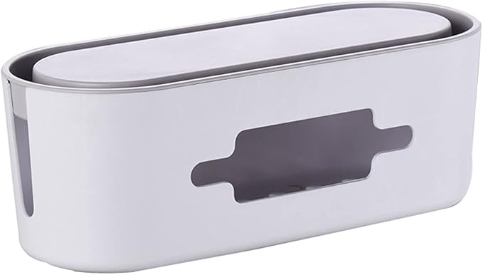 Cable Organizer Storage Box – Desk & Power Strip Management