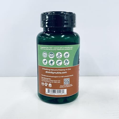 Berberine Supplement with Bitter Melon, Ginkgo Biloba and Ceylon Cinnamon 60 Capsules, Vegan, Made in USA Berberine Capsules for Women and Men - Medaid International