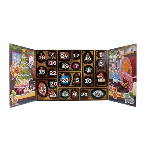 Pokémon Holiday Calendar 2025 Features 16 2Inch Battle Figures with Special Finish - Medaid International