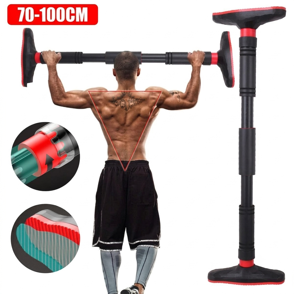 No-Screw Pullup Bar
