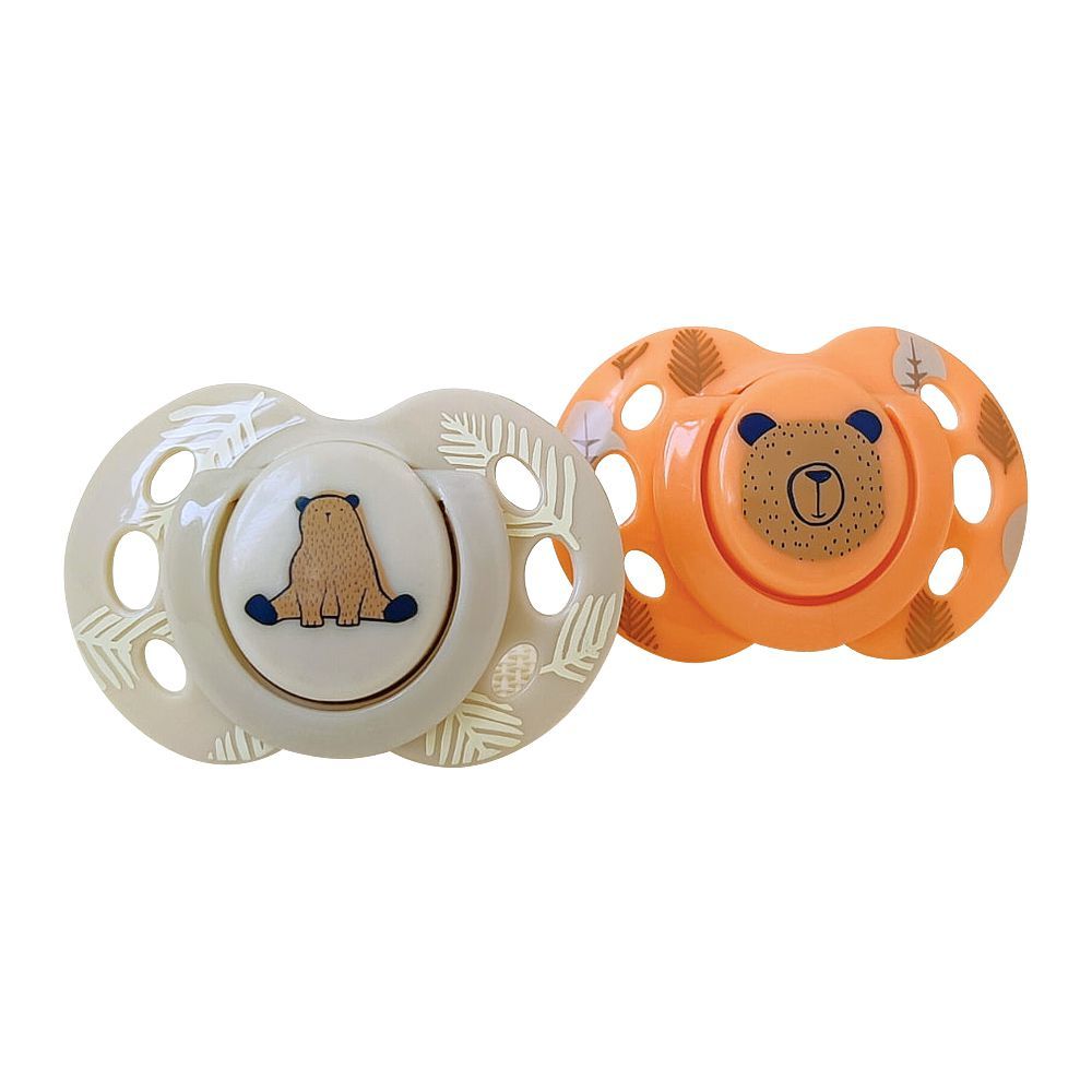 Fun Style Soothers, 6-18 months x2pcs