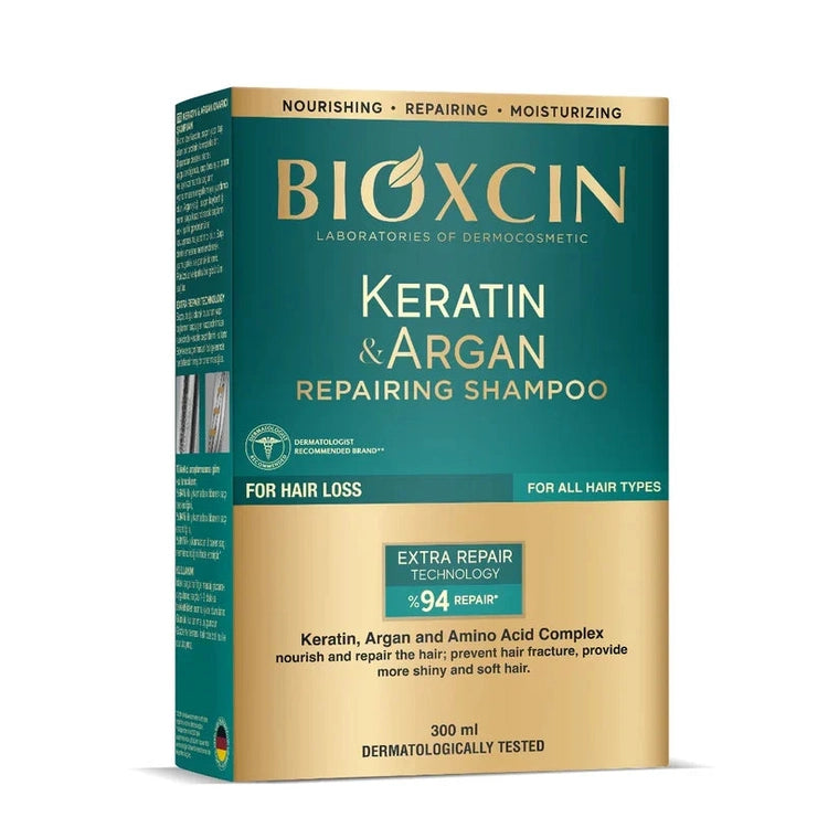 Bioxcin Keratin & Argan Shampoo 300ml