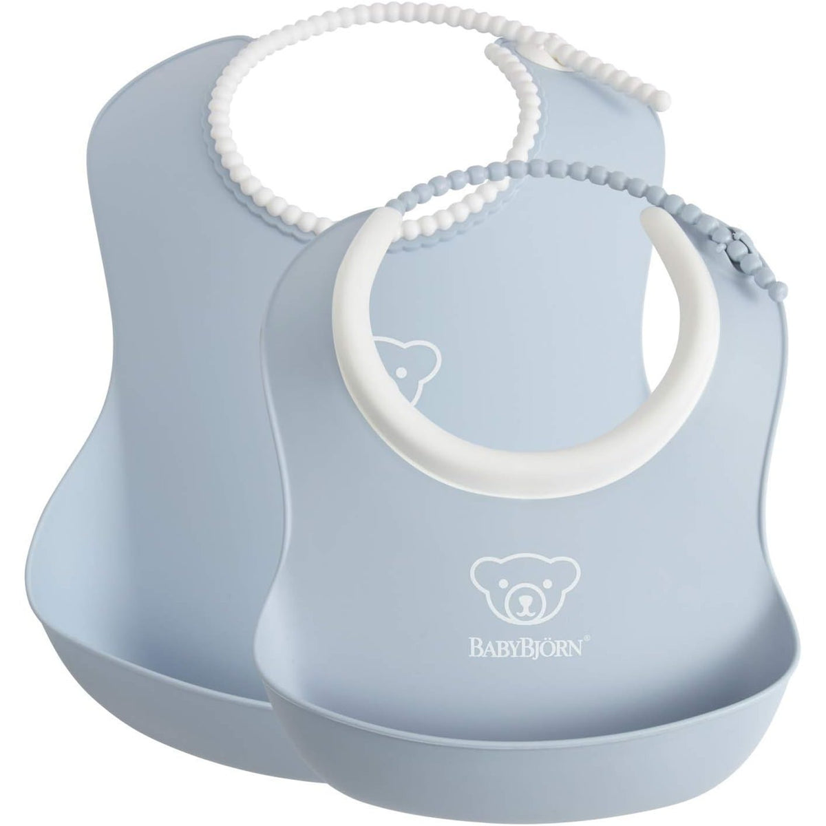 Babybjorn - Feeding Bib Set - Powder Blue