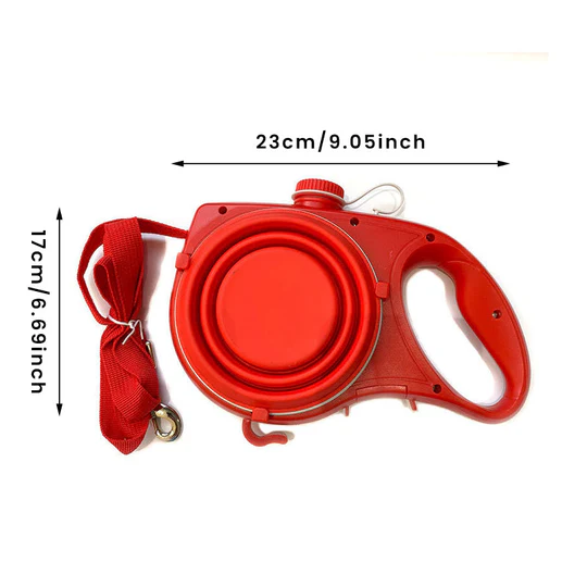 Aqua Leash, 5 In 1 Pet Essentials , Dog Walking Essentials All in one! - Medaid International