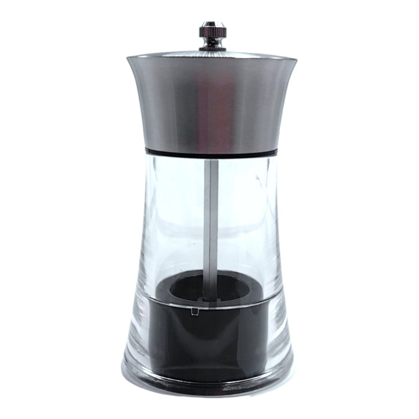 Acrylic with stainless pepper grinder