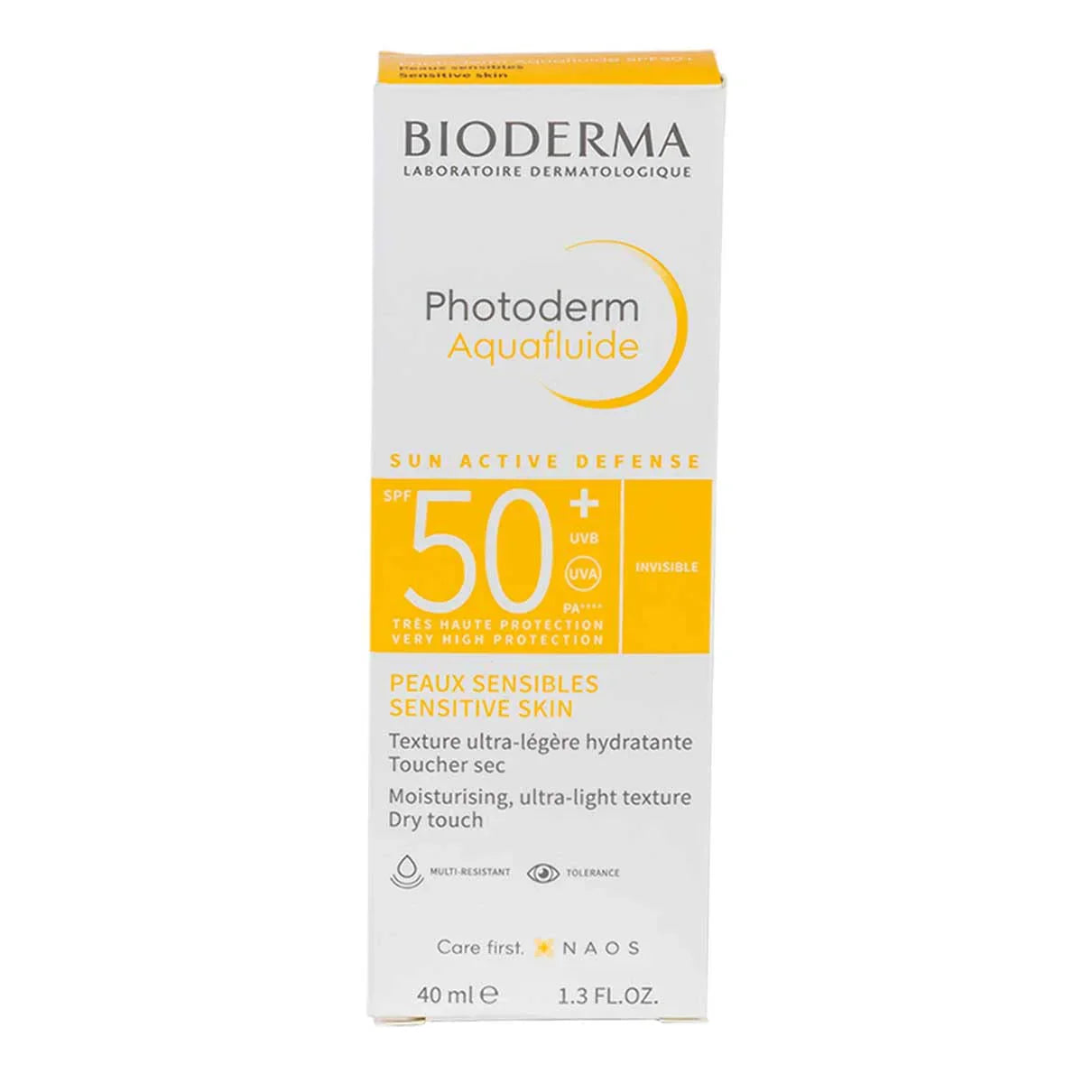 Bioderma aquafluide sunscreen spf50+ invisible - Medaid International