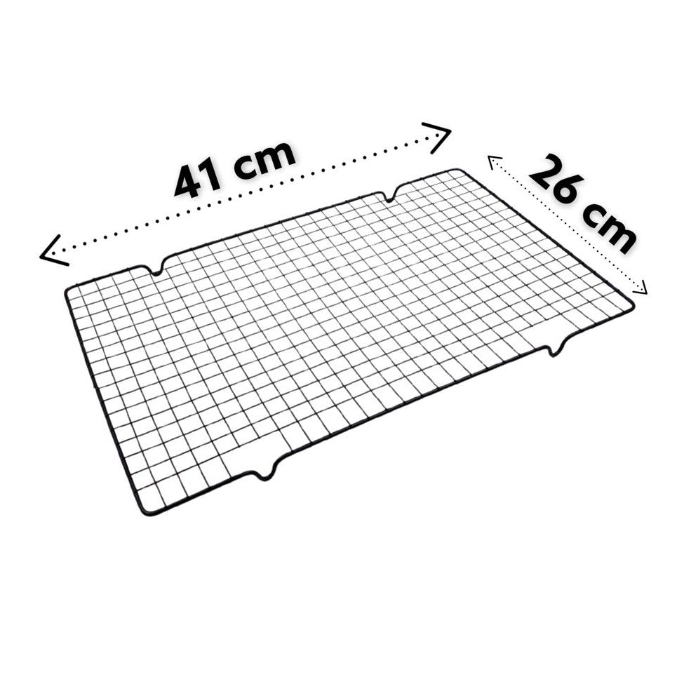 Black Cooling Rack 41x25 cm