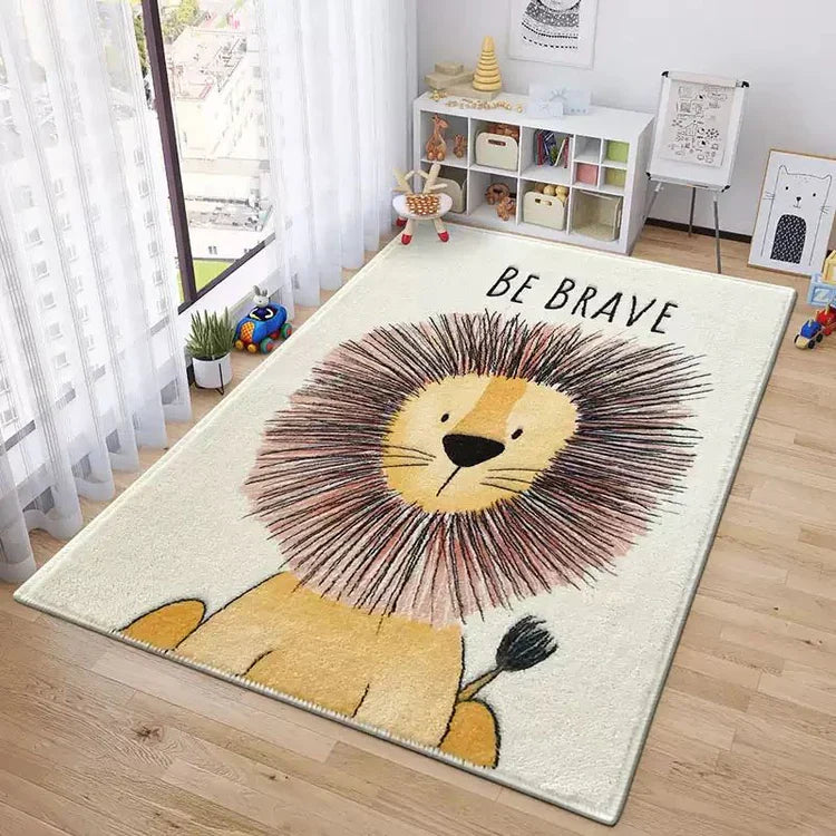 Miila - Baby Cashmere Rug 120x160 - Be Brave Lion Nursey - Decor