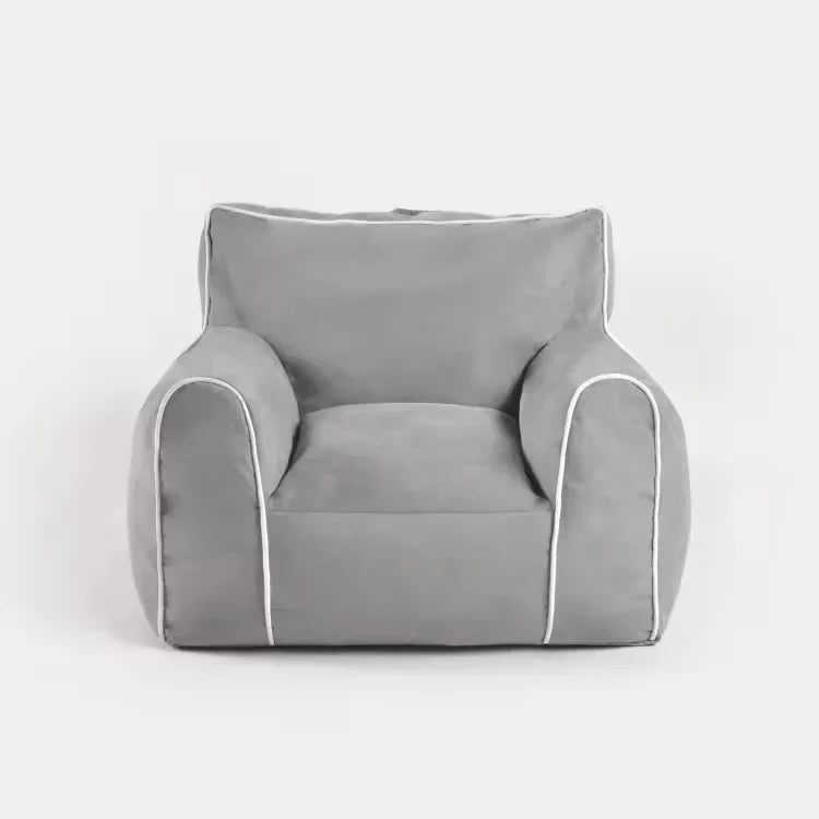 Miila - Kids Bean Bag - Cozy Seating - Light Grey