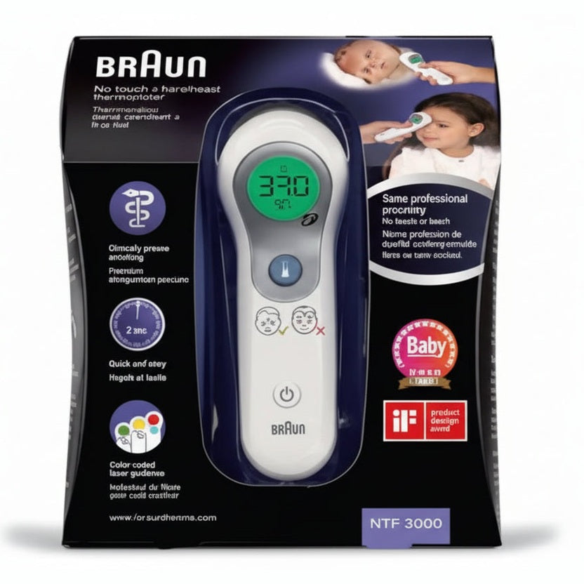 Braun - No Touch Forehead - Thermometer Dual Mode