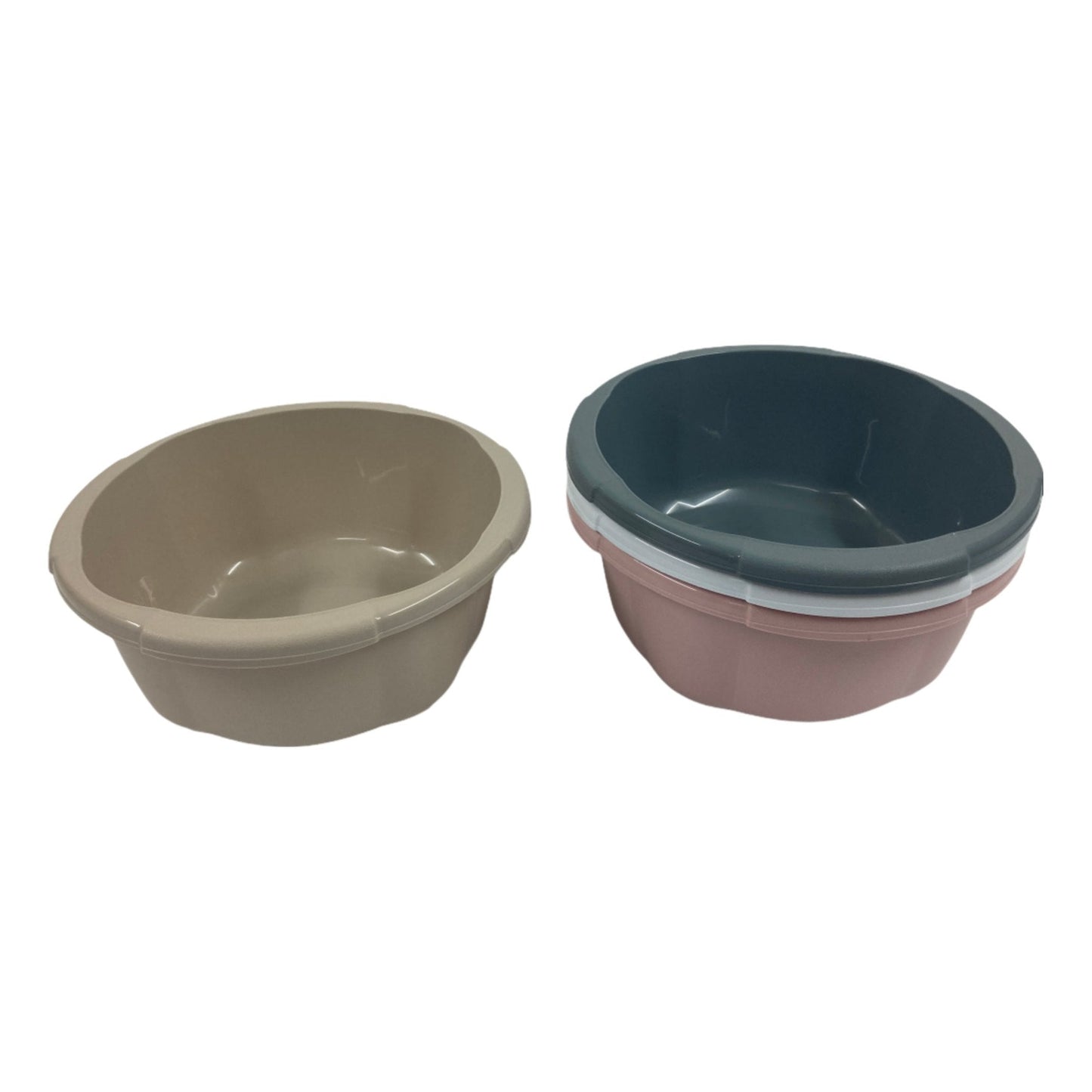 Colorful Round Bowl; 7 lt