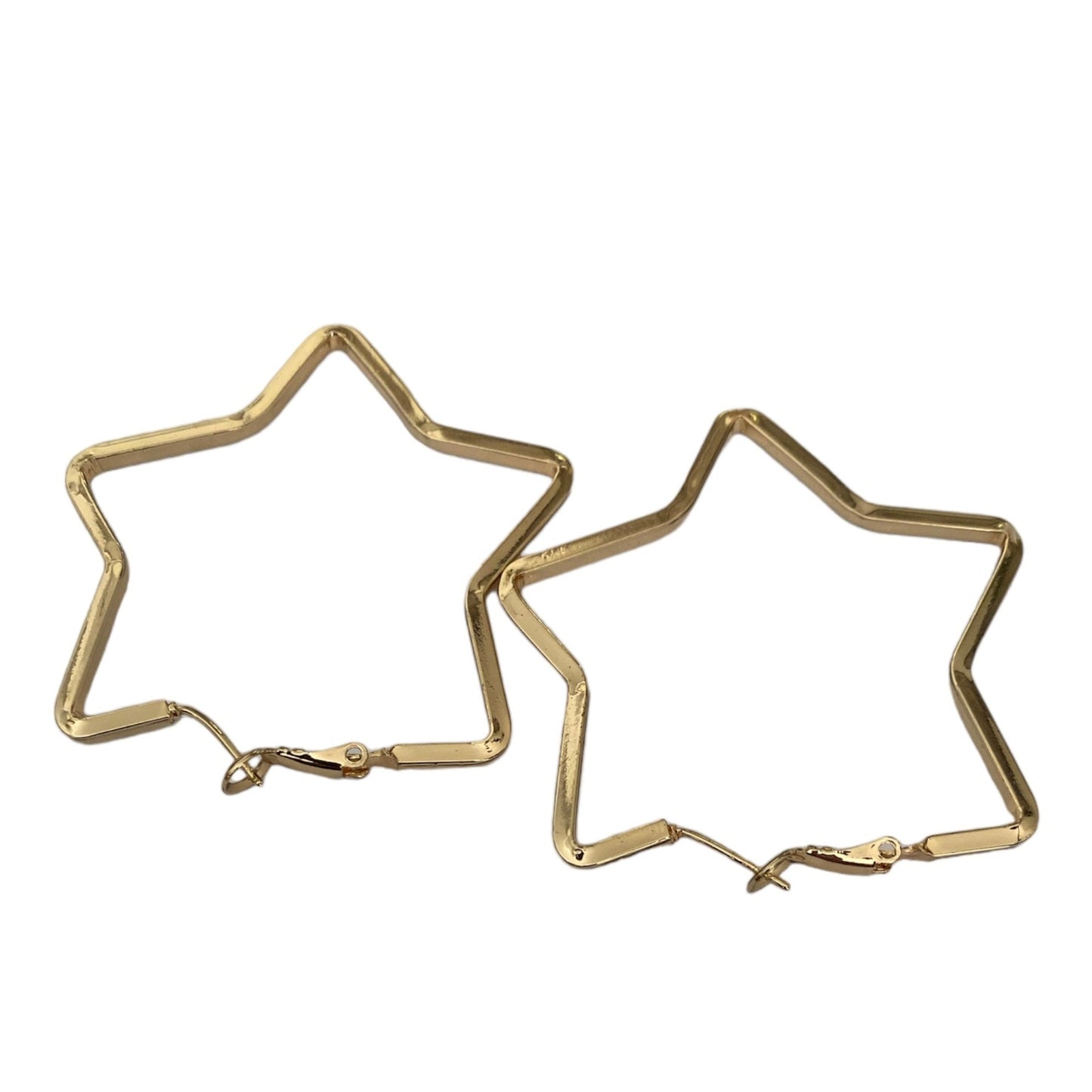 Gold star earrings accessory #4017 - Medaid International