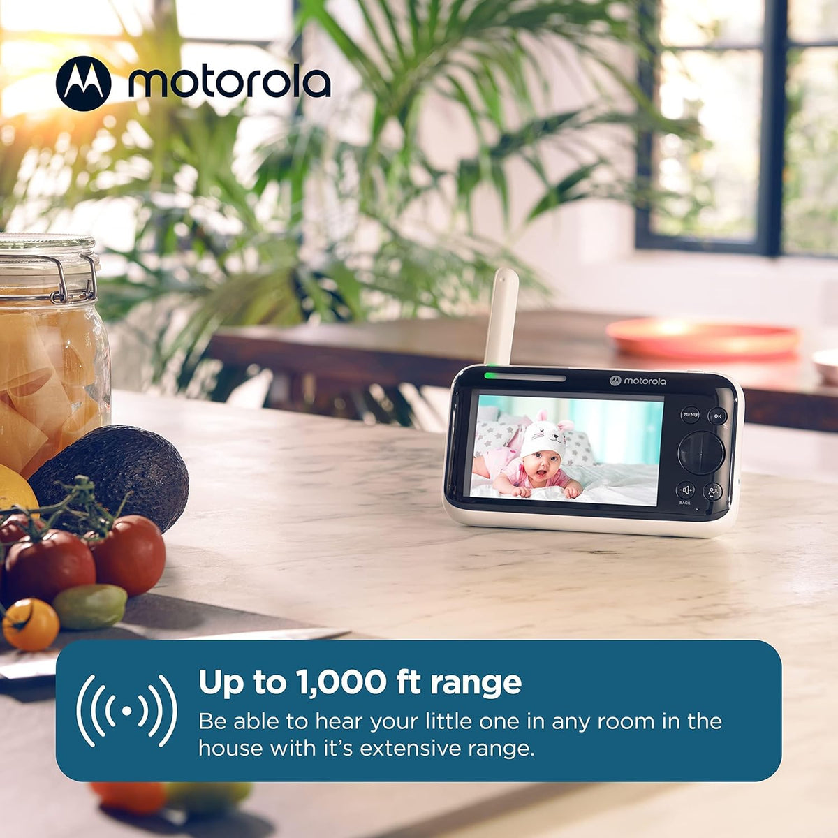 Motorola Nursery Video Baby Monitor PIP1500