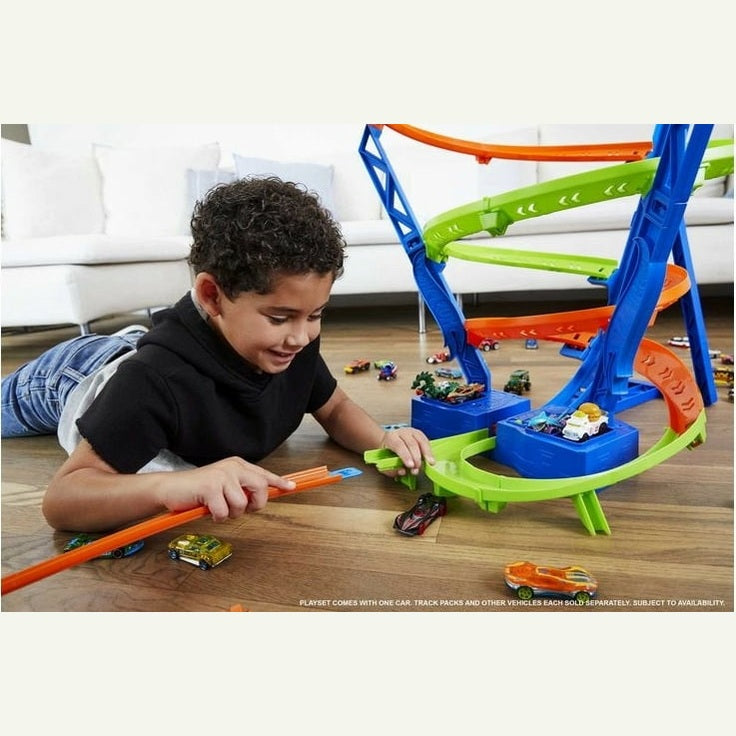 Hot wheels Crash Spiral Track Set