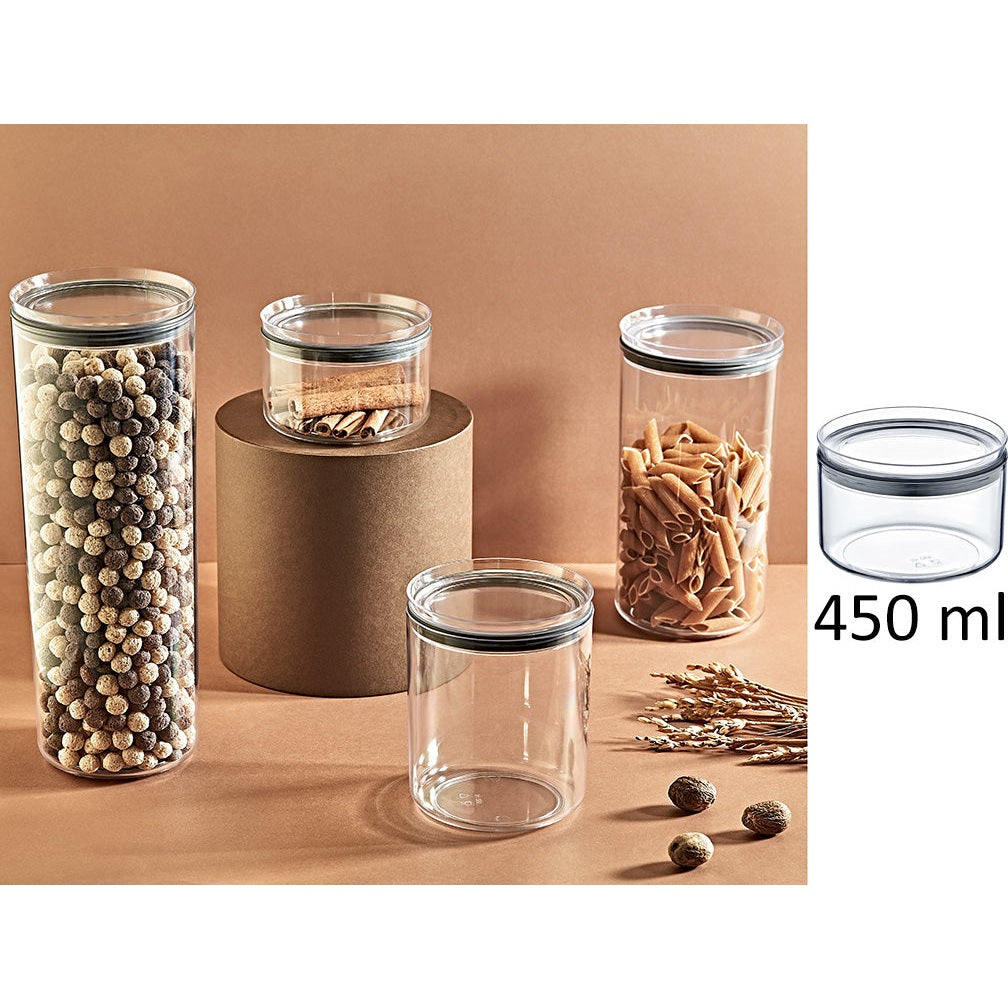 Airtight Round Food Jar 0.45 lt