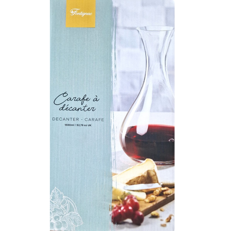Crystal Wine Decanter 1500 ML by Fontignac