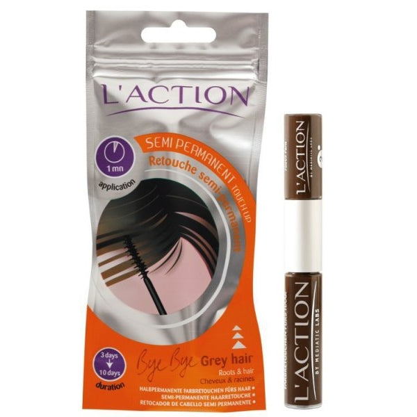 Bye Bye Grey Hair Light Brown - Medaid