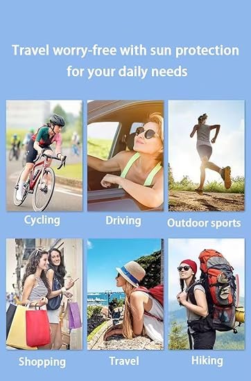 KASTWAVE Women's UPF 50+ Driving Gloves - Full Finger, Touchscreen & Non-Slip, Sun/UV Protection, Cooling Breathable for Steering Wheel, Riding, Hiking & Summer Outdoors