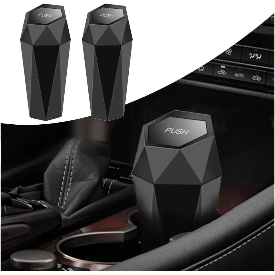 Diamond Car Trash Can
