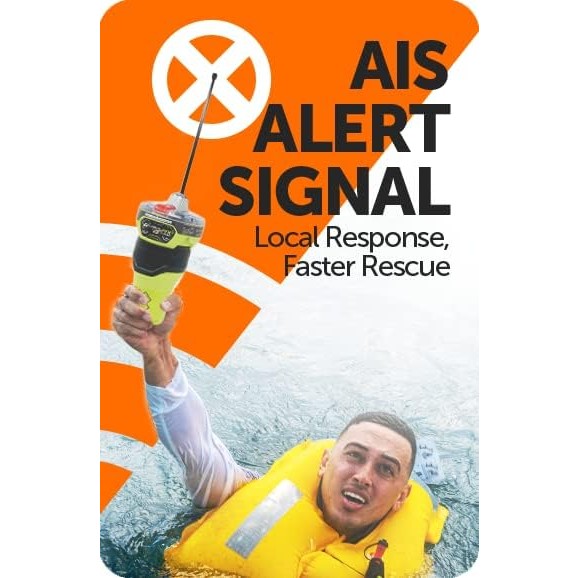 ACR GlobalFix V5 AIS EPIRB Survival Kit - Abandon Ship RapidDitch Bag - SOS, GPS, Global Coverage, RLS - Local AIS & Global Satellite Emergency Signaling for Boating Search & Rescue - Bundle Kit