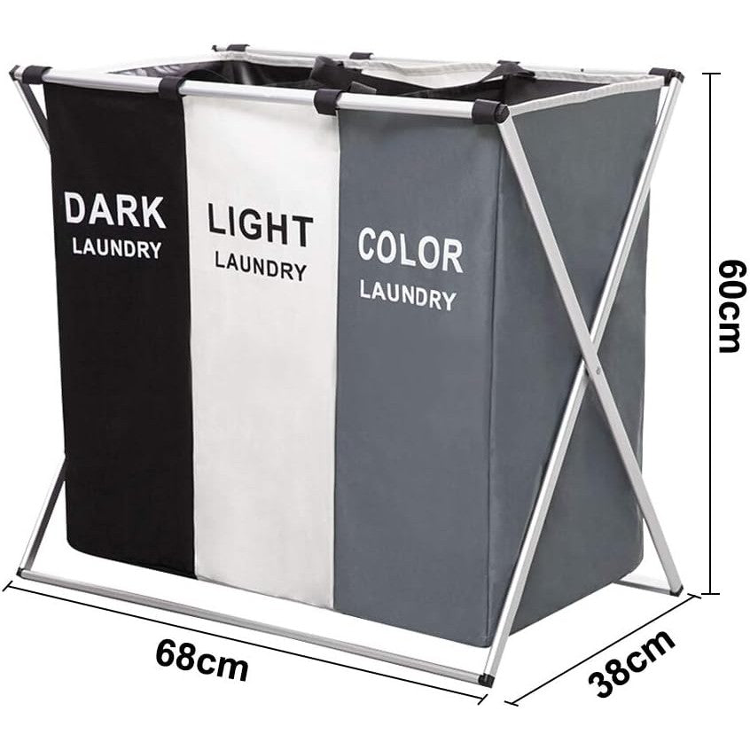 Multi-Section Laundry Basket