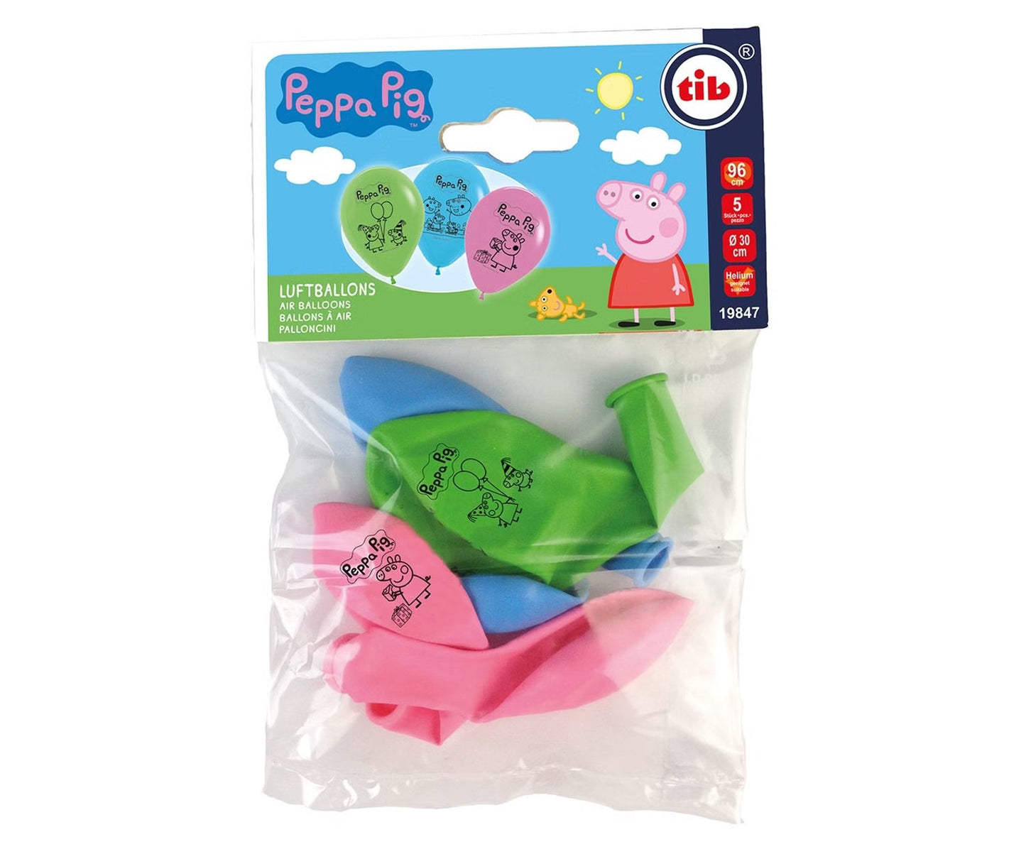 Tib Heyne Balloon Peppa Pig|Tib In Lebanon