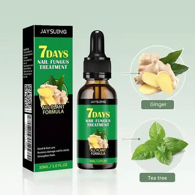 Ginger Nail Fungus Treatment Oil زيت علاج فطريات الأظافر بالزنجبيل