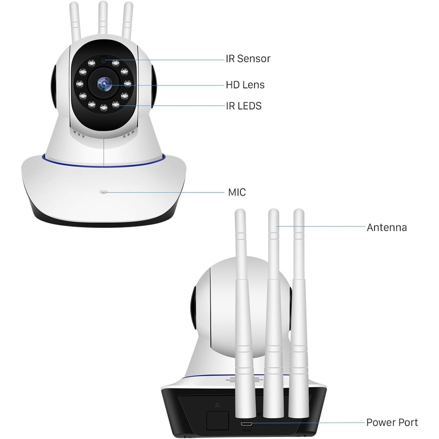 3MP Wireless Security Camera