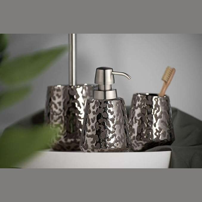 Soap Dispenser Made Ceramic with Brilliant Pattern by Wenko