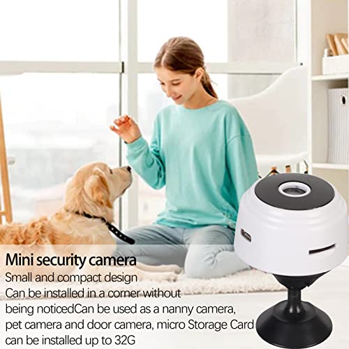 Qcwwy - 1080P HD WiFi Security Camera for Indoor Monitoring, Smart Surveillance