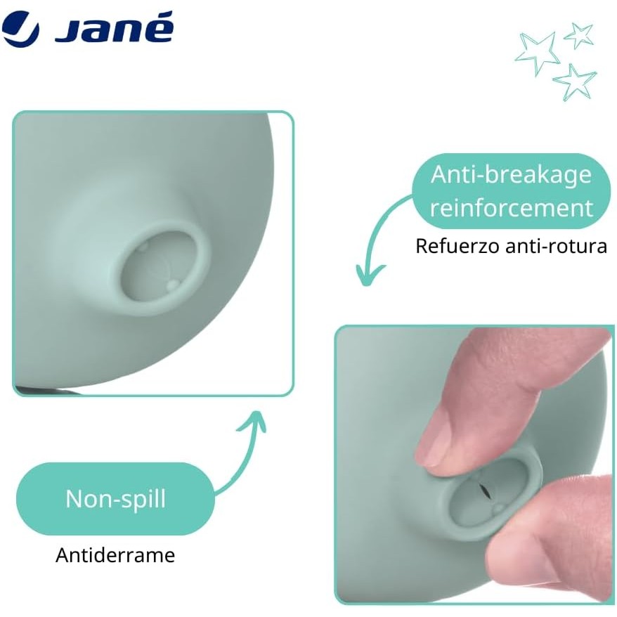 Jane Silicone Anti-Drip Cup Mint Spill-Proof Toddler Cup