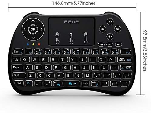 Mini Wireless Keyboard with Touchpad