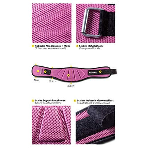 Fitgriff - Weightlifting Belt V1 for Enhanced Support, Comfort & Safety
