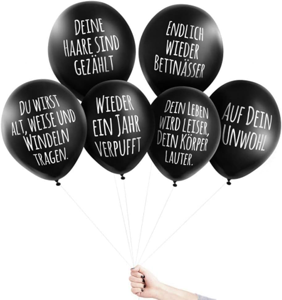 Pechkeks Black Anti-Party Balloons|Pechkeks In Lebanon