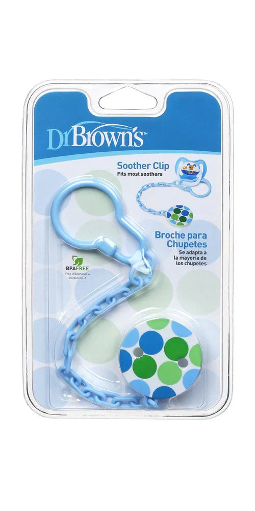 DrBrown's - Soother Clip - Blue