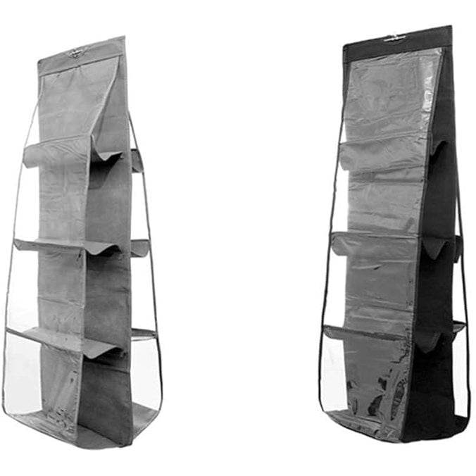Hanging Handbag Organizer – Multi-Layer Dustproof Storage