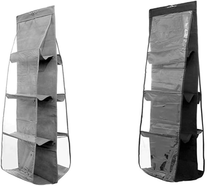 Hanging Handbag Organizer – Multi-Layer Dustproof Storage