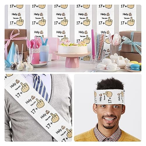 Wenmthg - Funny 3-Ply Toilet Paper Roll for 18th Birthday Prank Gifts
