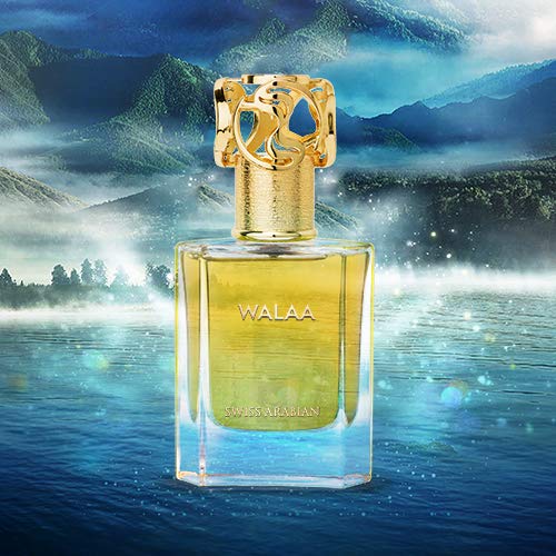 Swiss Arabian Walaa - Luxury Products From Dubai - Long Lasting, Addictive Personal EDP Spray Fragrance - Seductive Signature Aroma - 1.7 Oz - Medaid International