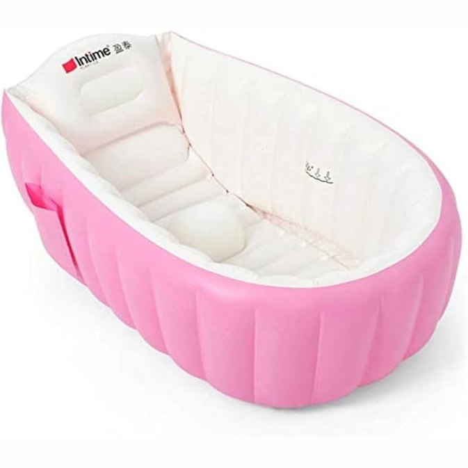 Portable Inflatable Baby Bathtub – Foldable Travel Bath Tub
