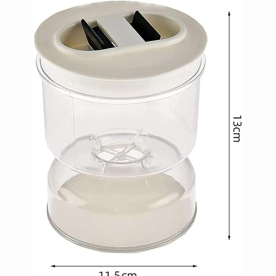 Food Container with Strainer Flip Airtight Lid