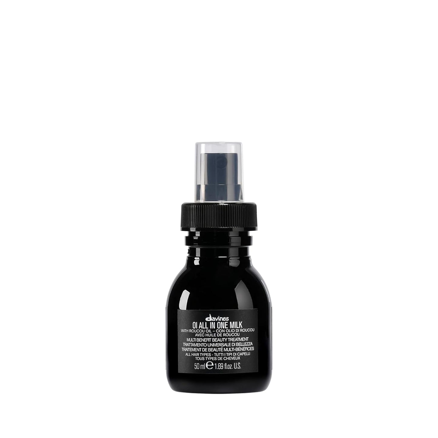 Davines OI All in One Milk | Hair Leave-in Conditioner Spray | Powerful Hair Detangler + Hydrating Leave-In Treatment | Smoothes Frizzy Hair