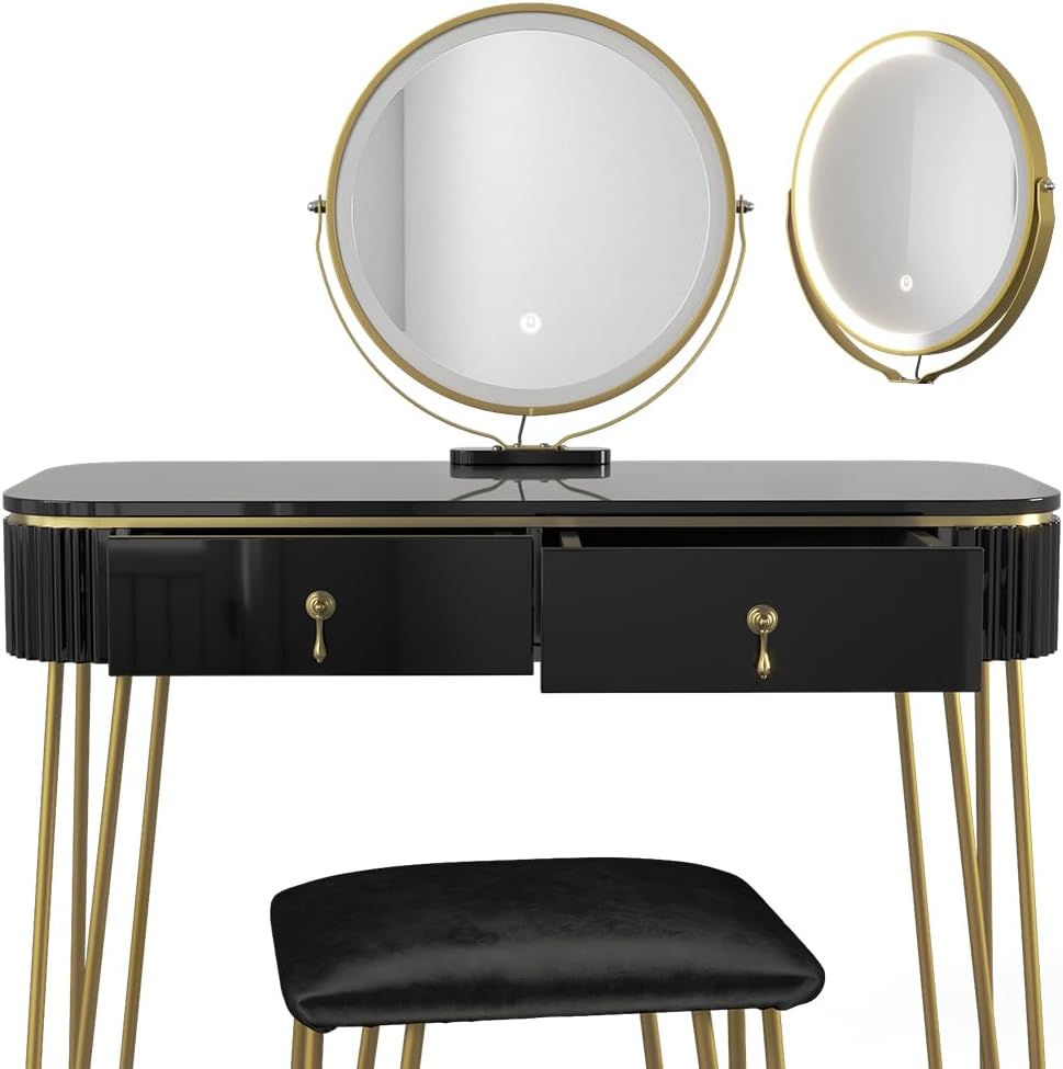 Vicco Grace with LED lighting and stool