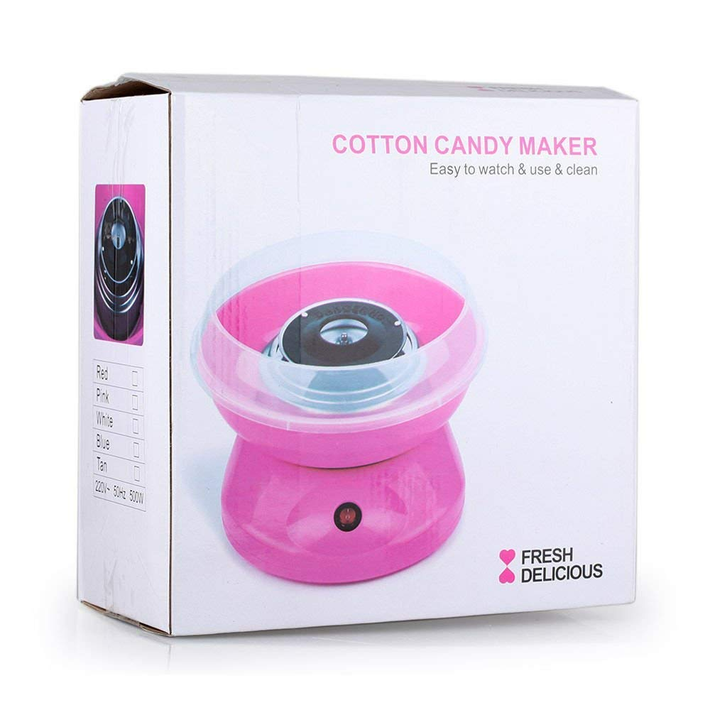 Plastic Electric Cotton Candy Machine Floss Carnival (Pink) - Medaid International