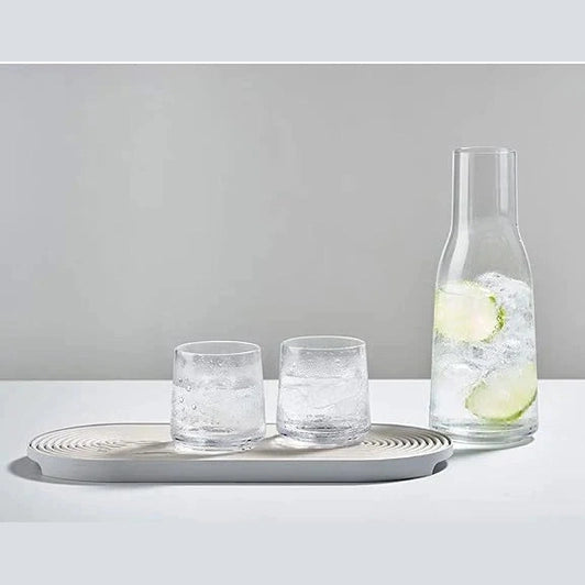 Zone Denmark Mat Cocktail Rocks 34x15cm Warm Grey