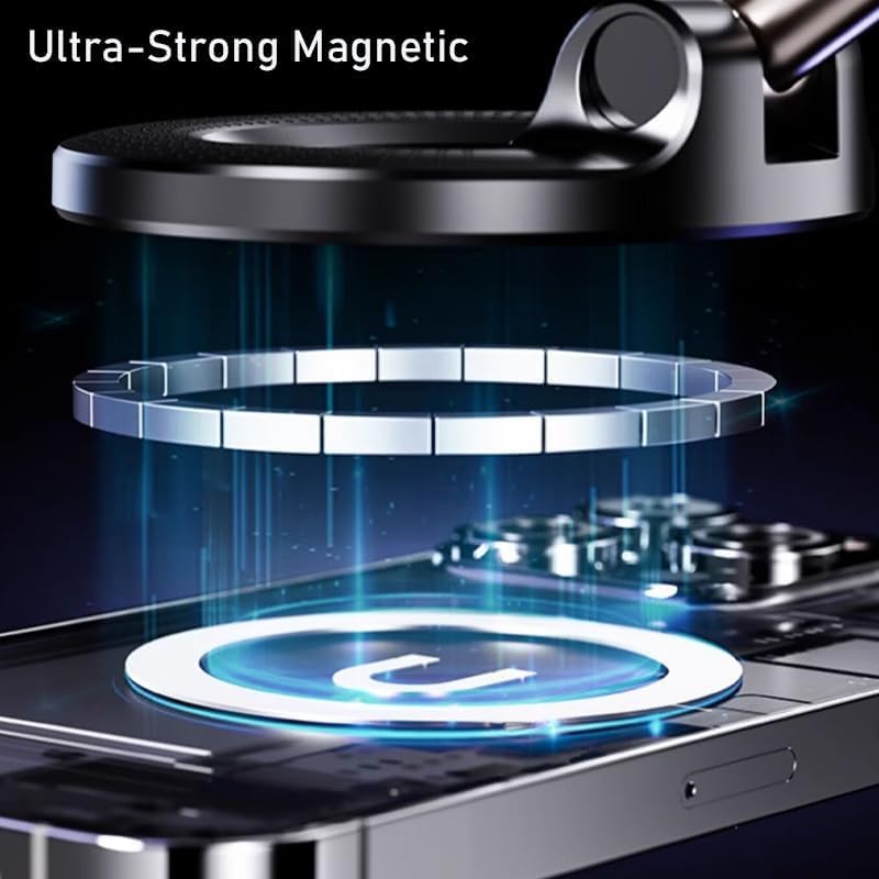 360 Adjustable Vacuum Magnetic Phone Holder for Car