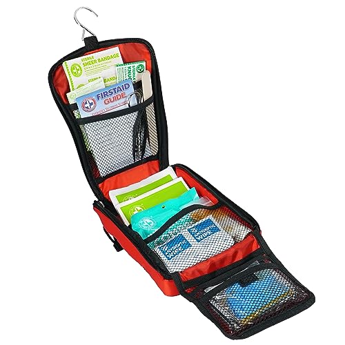 Be Smart Get Prepared's 330 Piece First Aid Kit: Clean, Treat, Protect Minor Cuts, Scrapes. Home, Office, Car, School, Business, Travel, Emergency, Survival, Hunting, Outdoor, Camping & Sports
