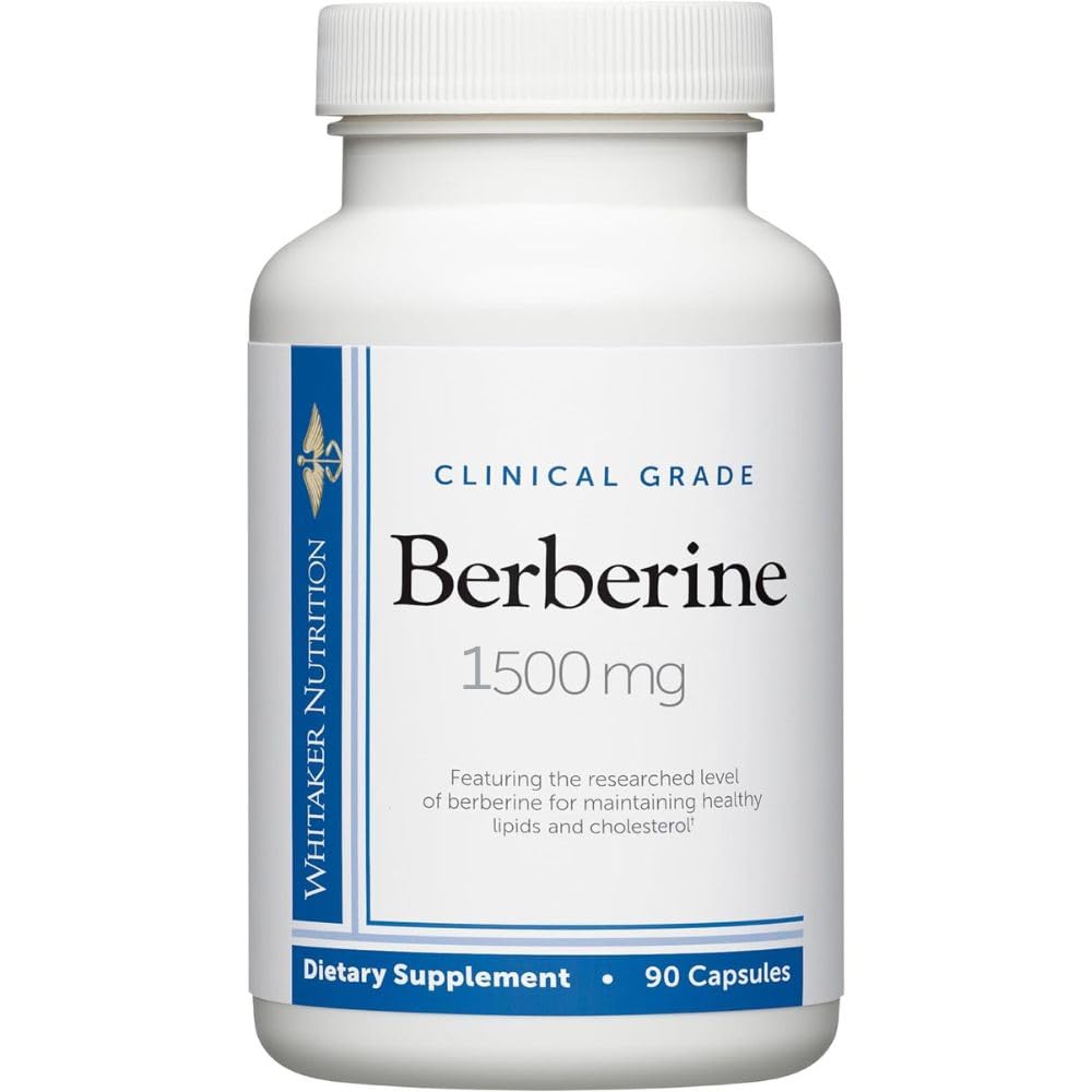 Dr. Whitaker Clinical Grade Berberine | 1,500mg Per Daily Serving | 30 Day Supply - Medaid International